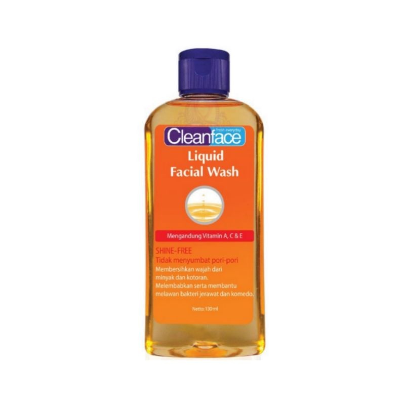 Cleanface Facial Wash 130ml / Merah Jingga Official - Gambar 2