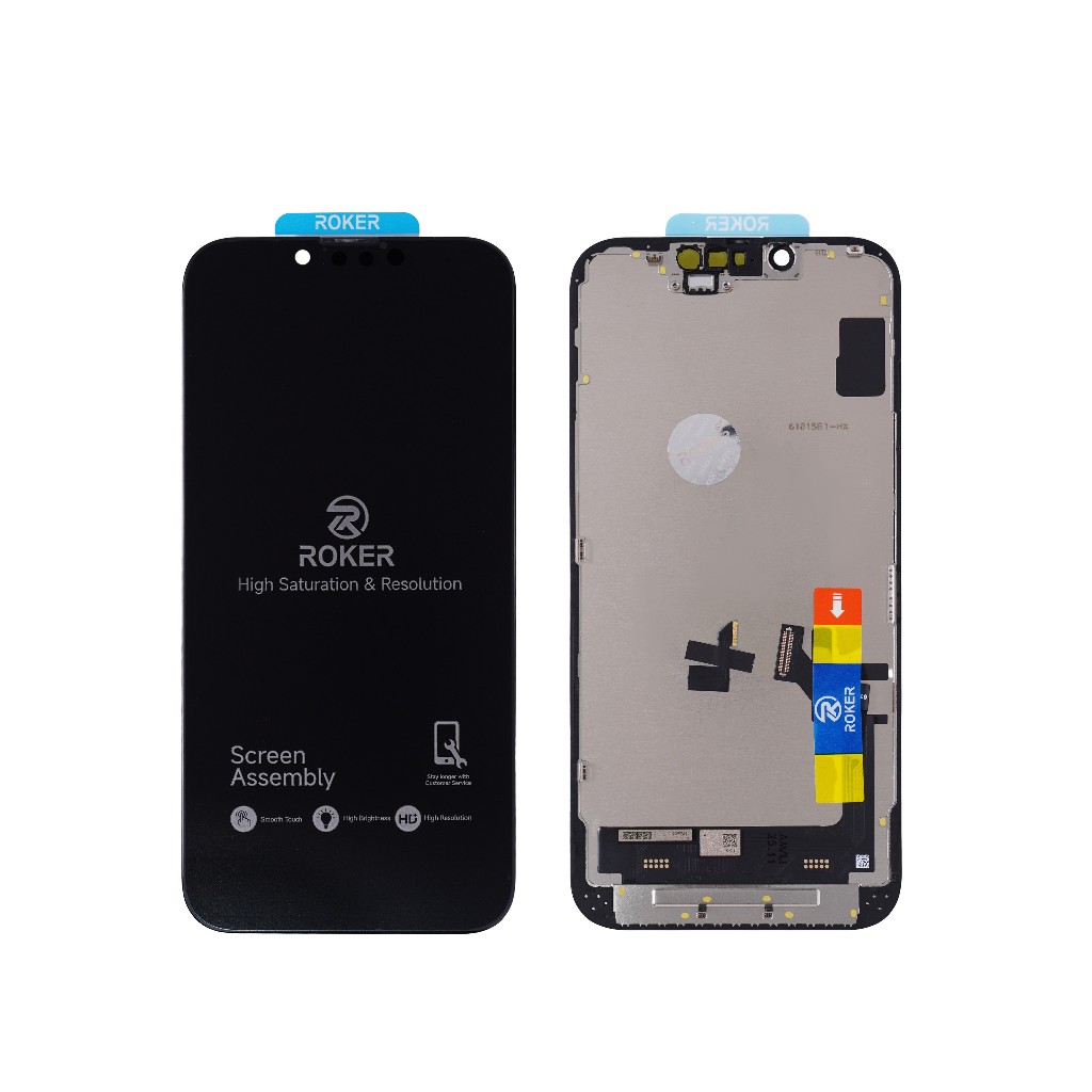 ROKER DIAMOND LCD TOUCHSCREEN IP 16E (move ic) HD+