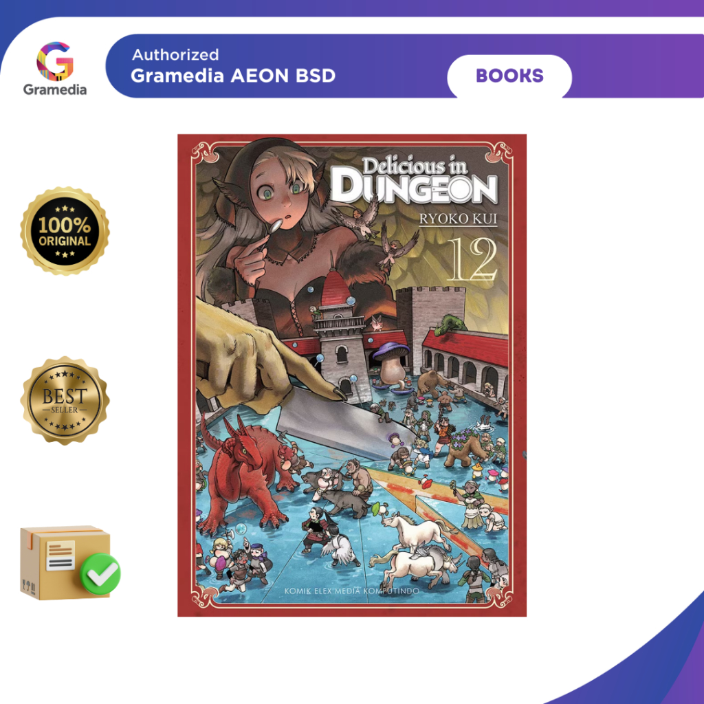 Komik Delicious In Dungeon 12 - Gramedia AEON BSD