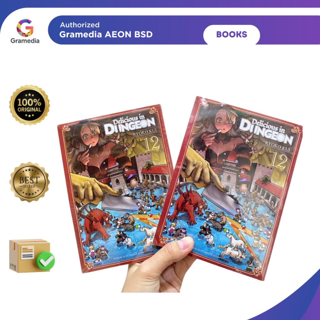 Komik Delicious In Dungeon 12 - Gramedia AEON BSD - Gambar 3