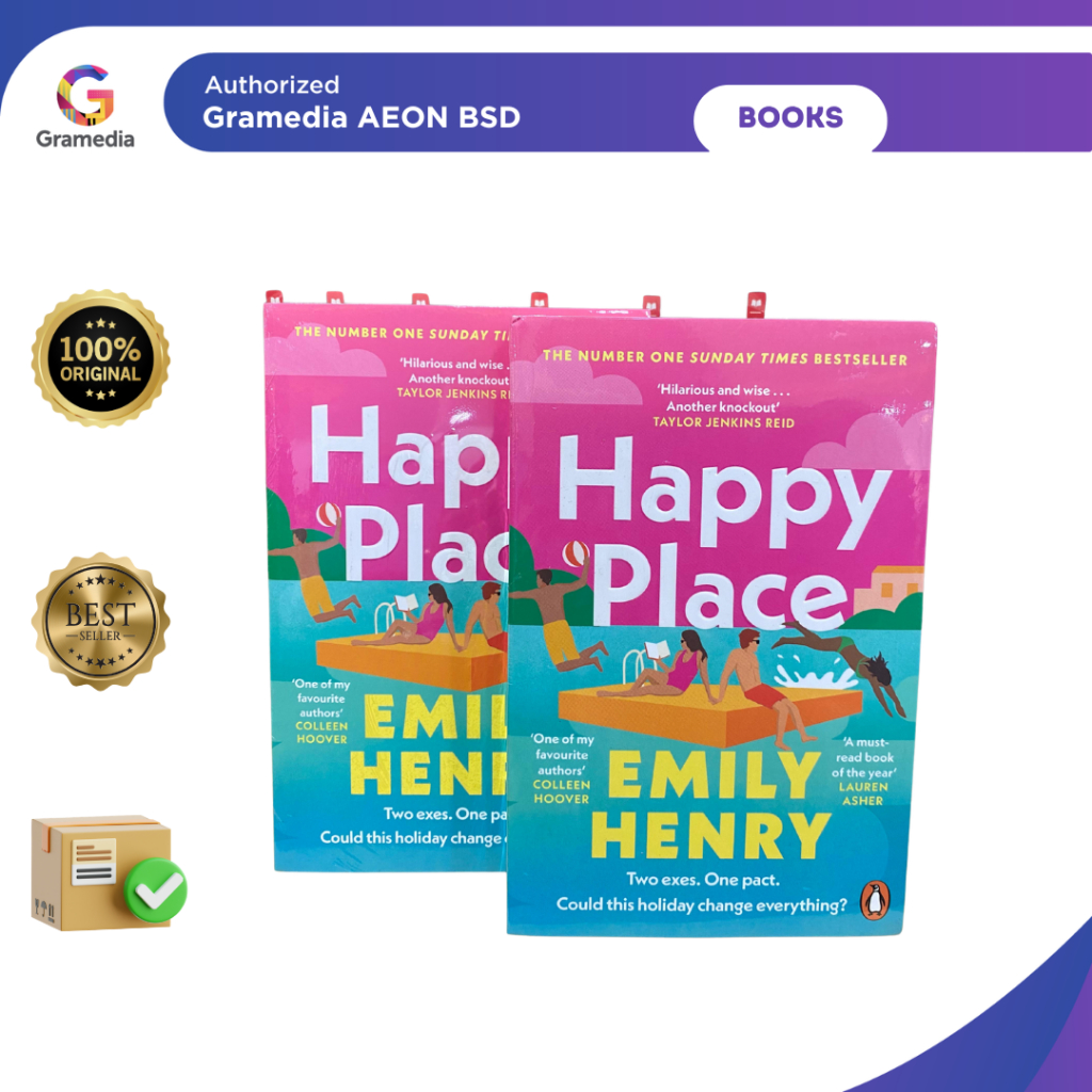 Happy Place By Emily Henry - Gramedia AEON BSD