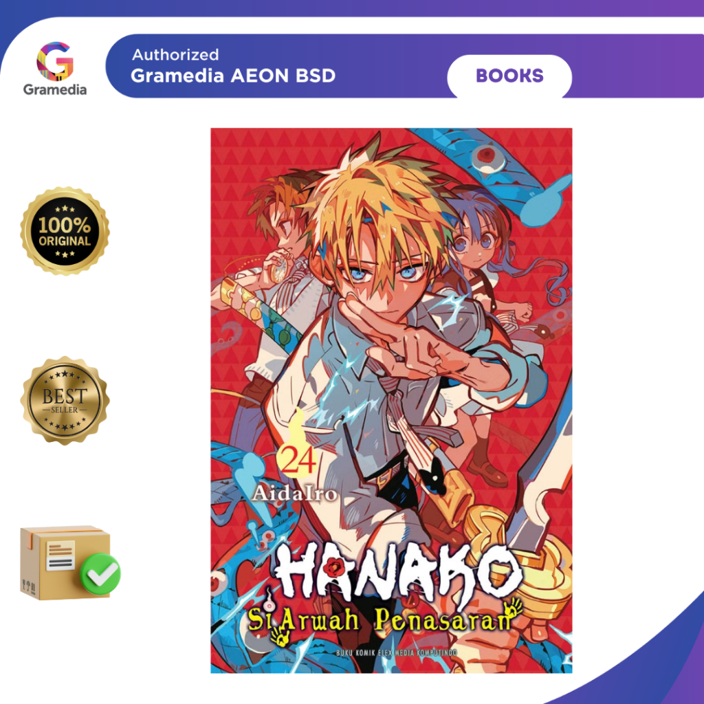 Hanako Si Arwah Penasaran 24 - Gramedia AEON BSD