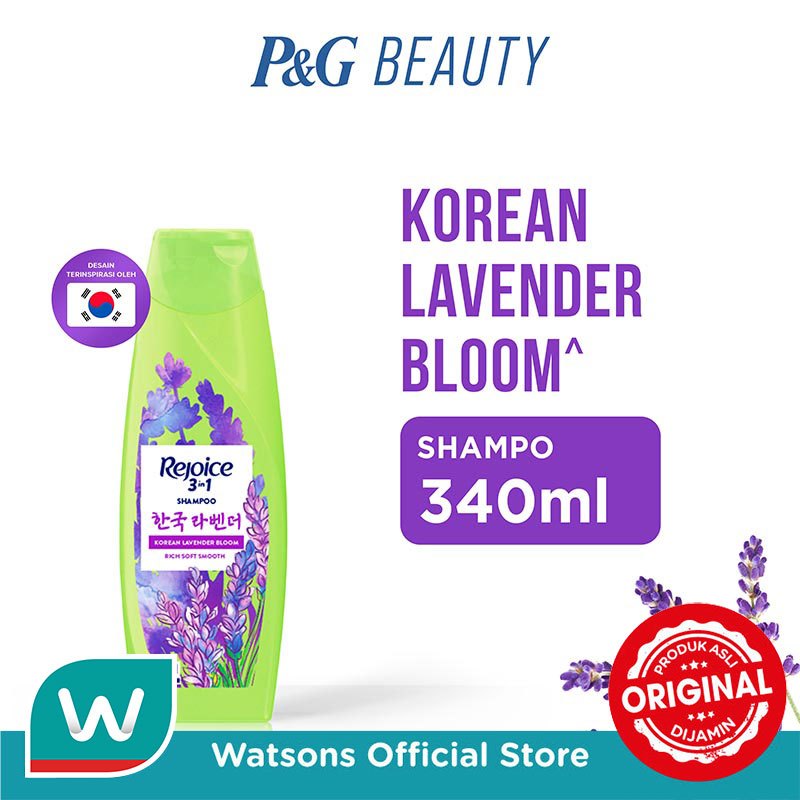 Rejoice Shampoo 3in1 Korean Lavender 340ml