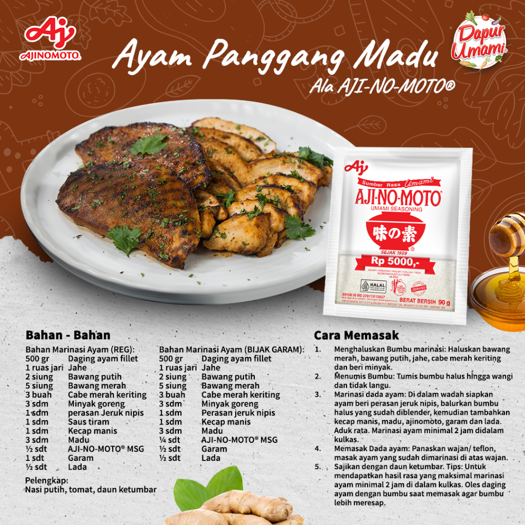 Ajinomoto Penyedap Rasa 250G Kurangi Garam - Gambar 2