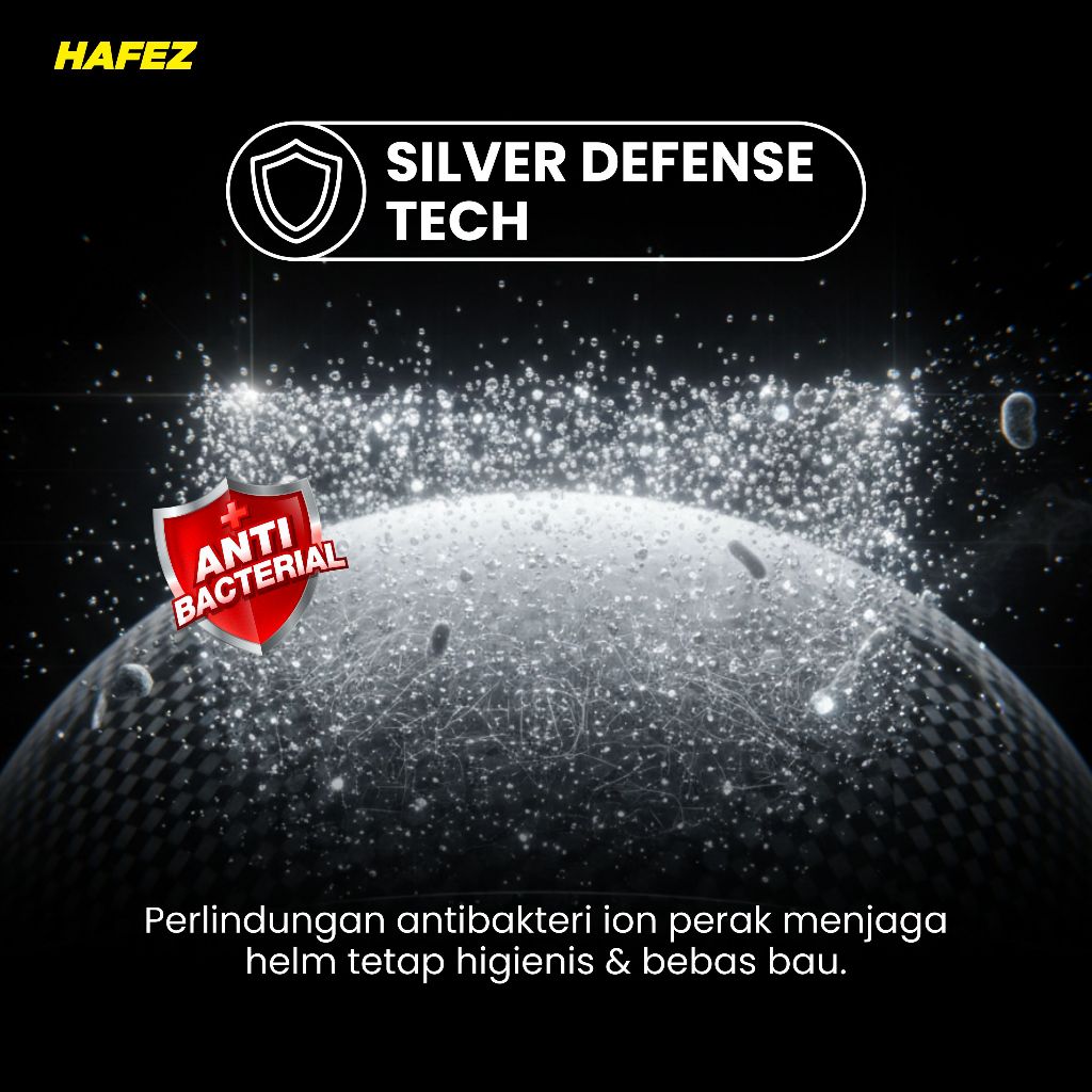 HAFEZ BUNDLING 2 Helmet Foam Cleaner Foam Pembersih Helm & Menghilangkan Bau Helm - Gambar 3
