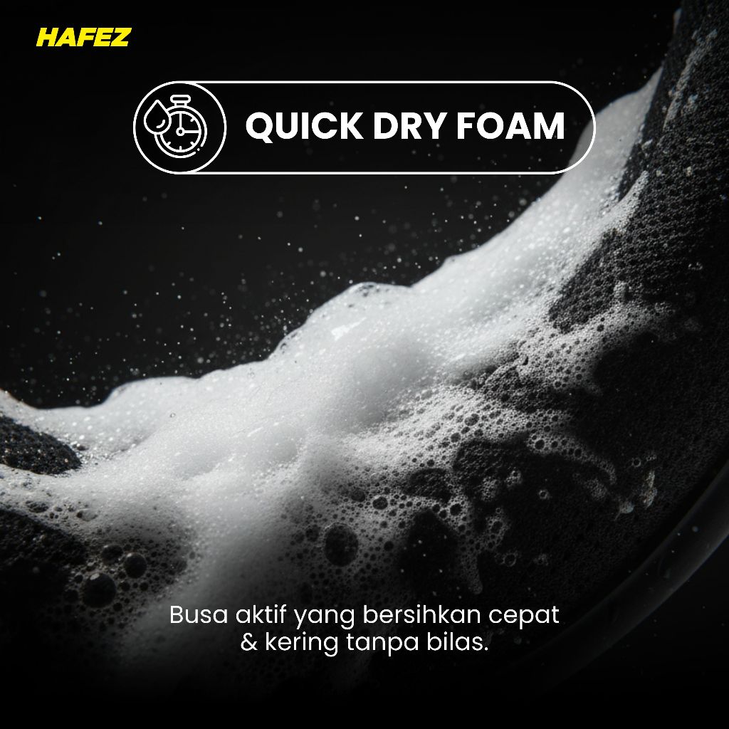 HAFEZ BUNDLING 2 Helmet Foam Cleaner Foam Pembersih Helm & Menghilangkan Bau Helm - Gambar 4