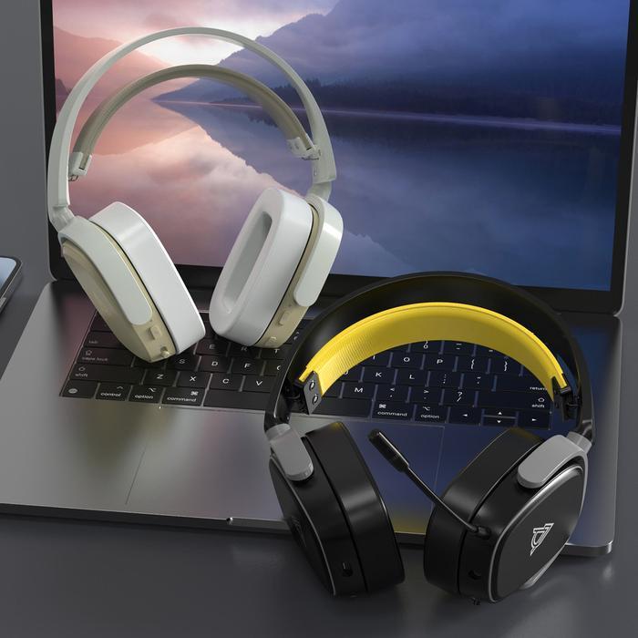 Headset Gaming Ajazz AHM09 / AHM-09 MAX E-Sports Wireless Gaming Headset - Gambar 2
