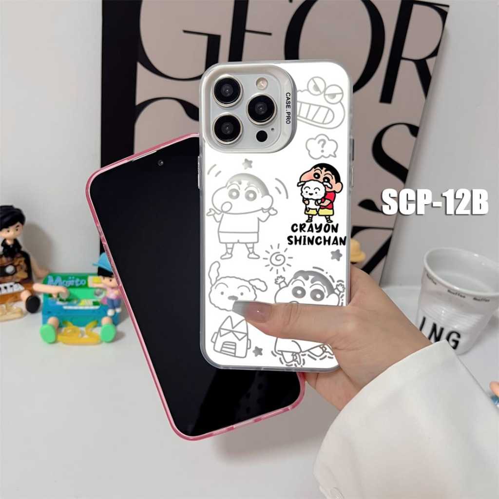 Case Gambar Realme 10 Pro Realme 11 4G Realme 11 Pro Realme 11 Pro Plus 12 Plus Realme 12 Pro Plus Case gambar Shin chan SCP-12 Case Hologram Imd - Gambar 2
