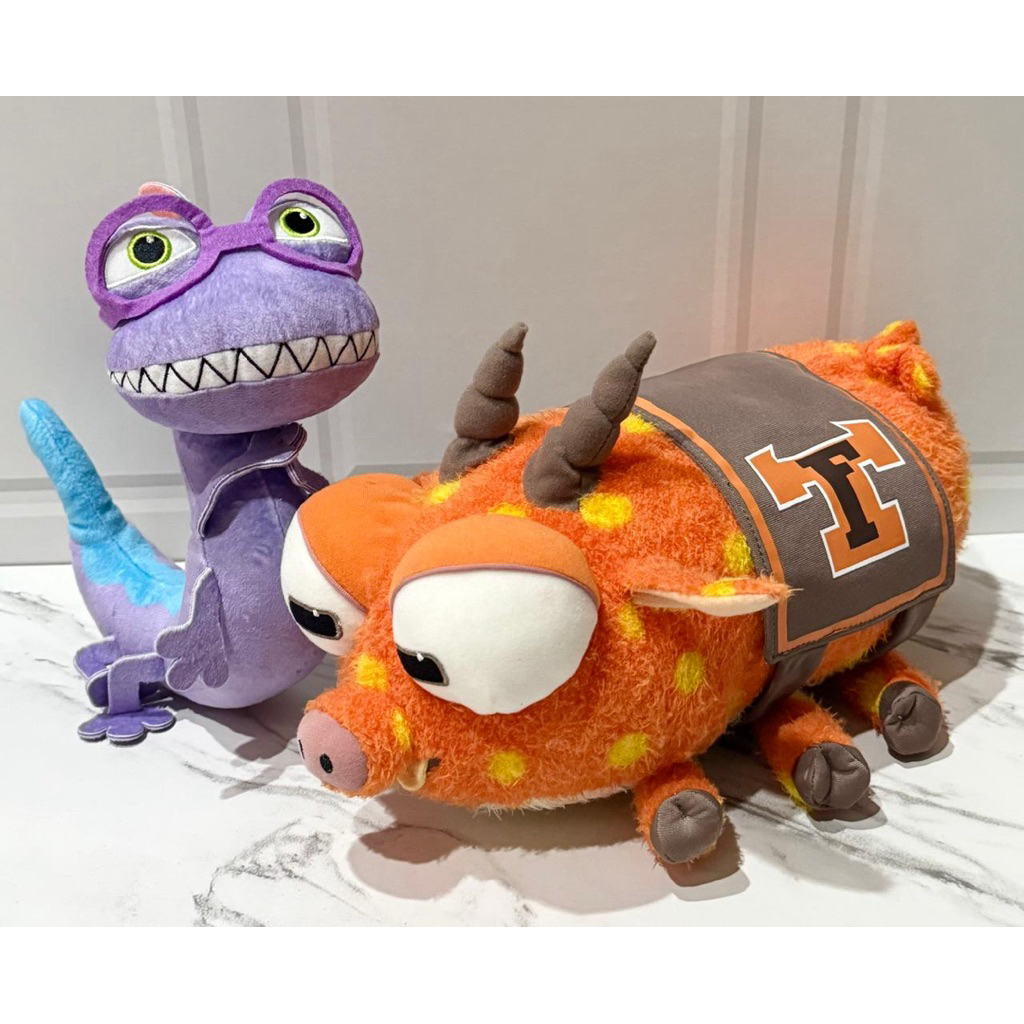 Plushie Archie the Scary Pig & Randall Doll from Monster Inc. & Monster ...