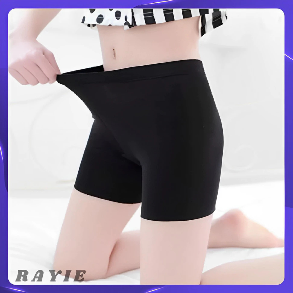Disa Hijab - Legging polos hitam pendek / legging wanita short all size - Gambar 2