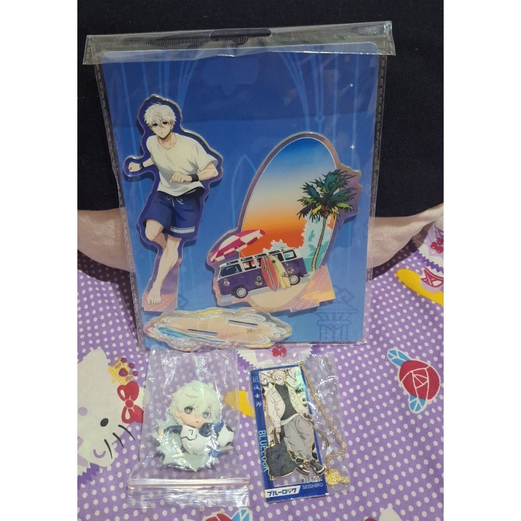 Nagi Seishiro Set - Blue Lock - Fanmade Stande, Fanmade Iron Hook ...