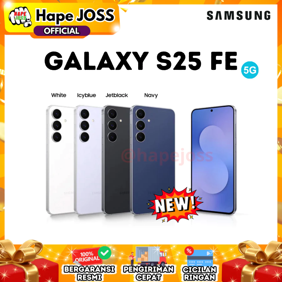 Samsung Galaxy S25 FE 5G 8/512GB NFC Garansi Resmi