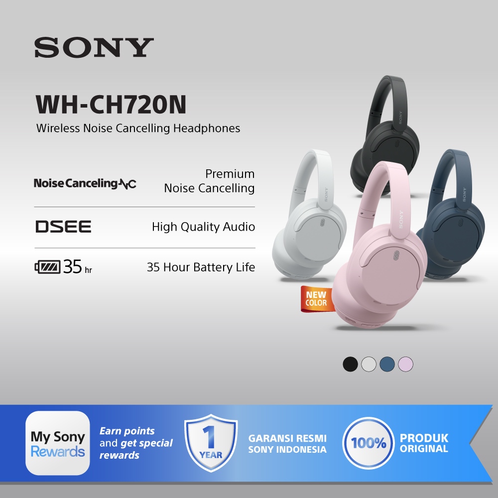SONY WH-CH720N Wireless Noise Cancelling Headphone / CH720N