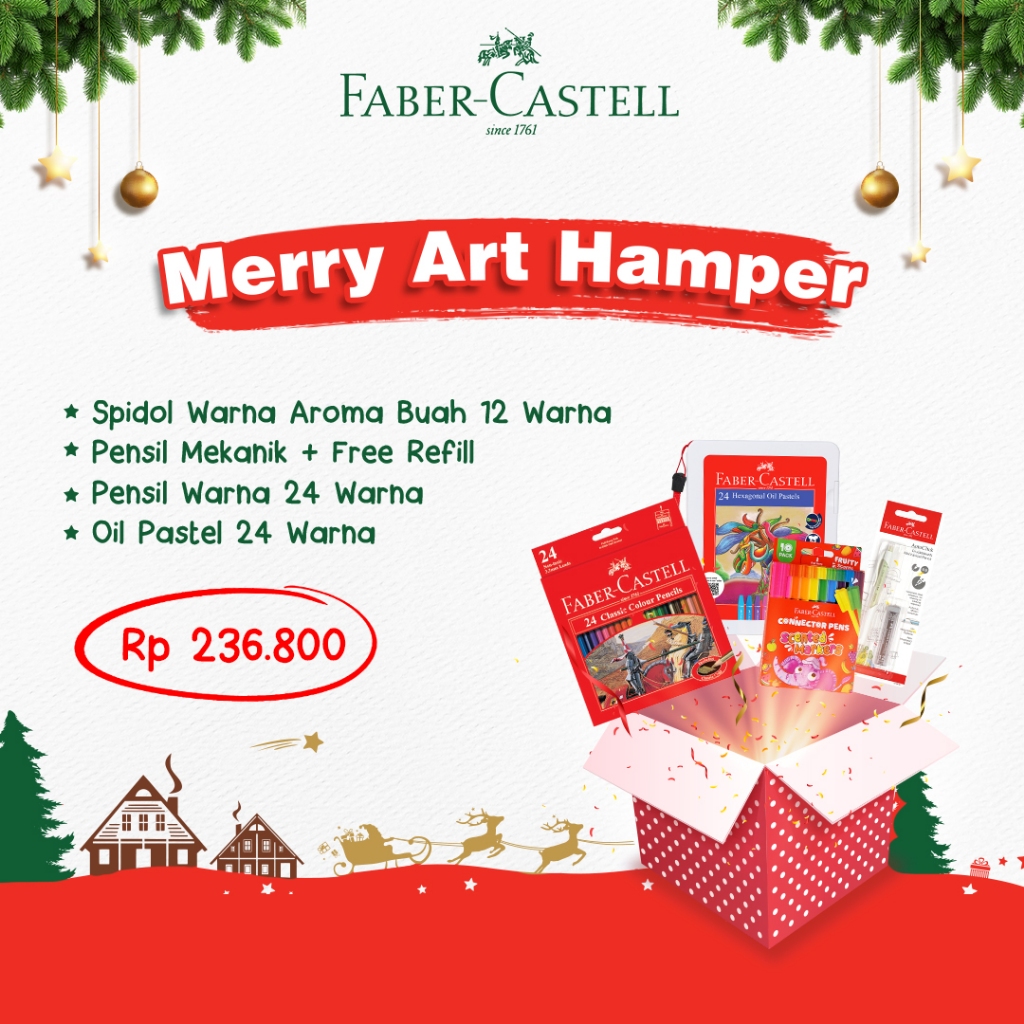 Faber-Castell  Paket Hampers Hadiah Natal