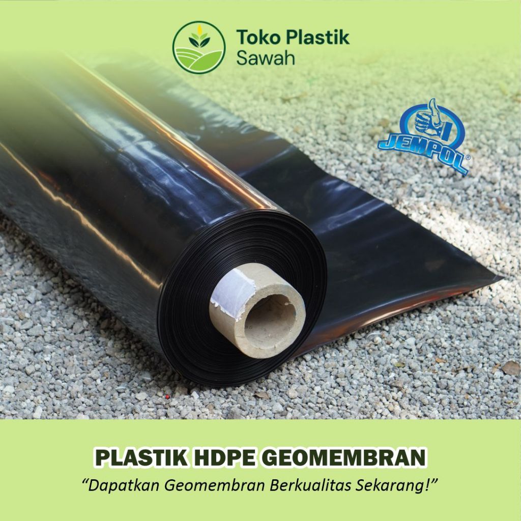 Geomembran HDPE Tebal 200 Micron Lebar 2 Meter - Gambar 4