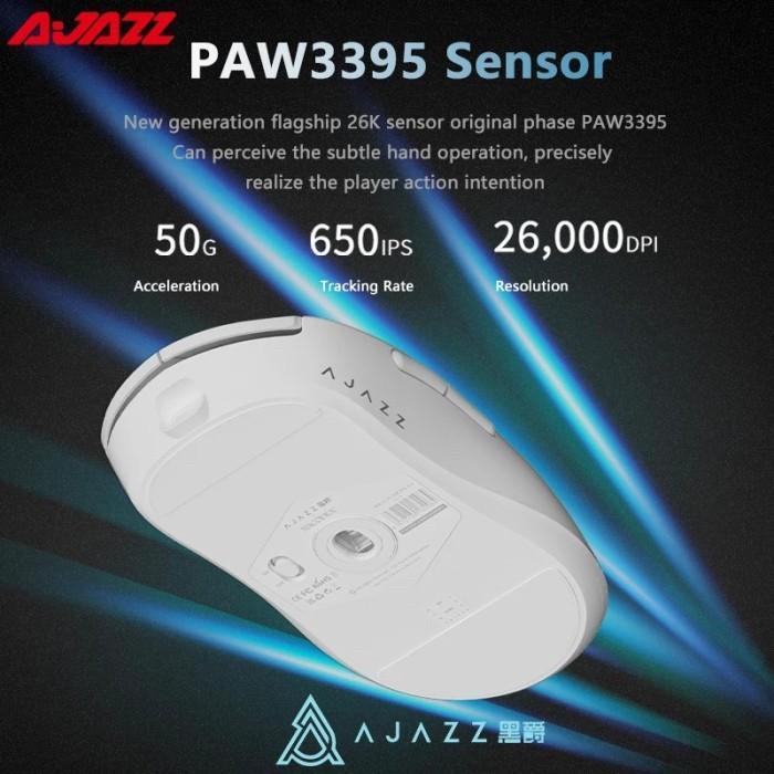 Ajazz AJ219 / AJ-219 Wireless Gaming Mouse With Docking - Gambar 2