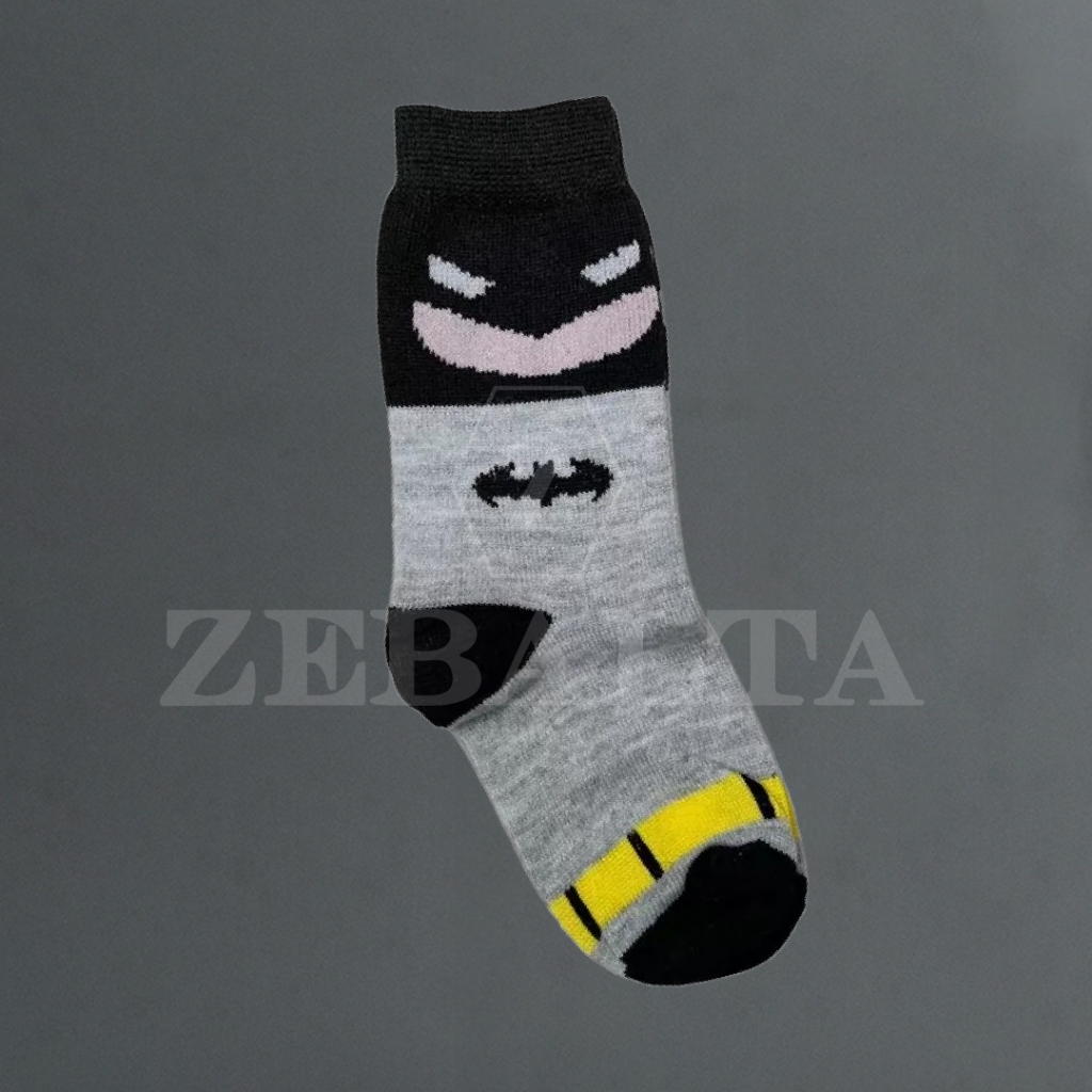 ZEBALTA - Pilih Motif Kaos Kaki Anak Motif Lucu Superhero Dan Hello Kitty 4-8 Thn - Gambar 3