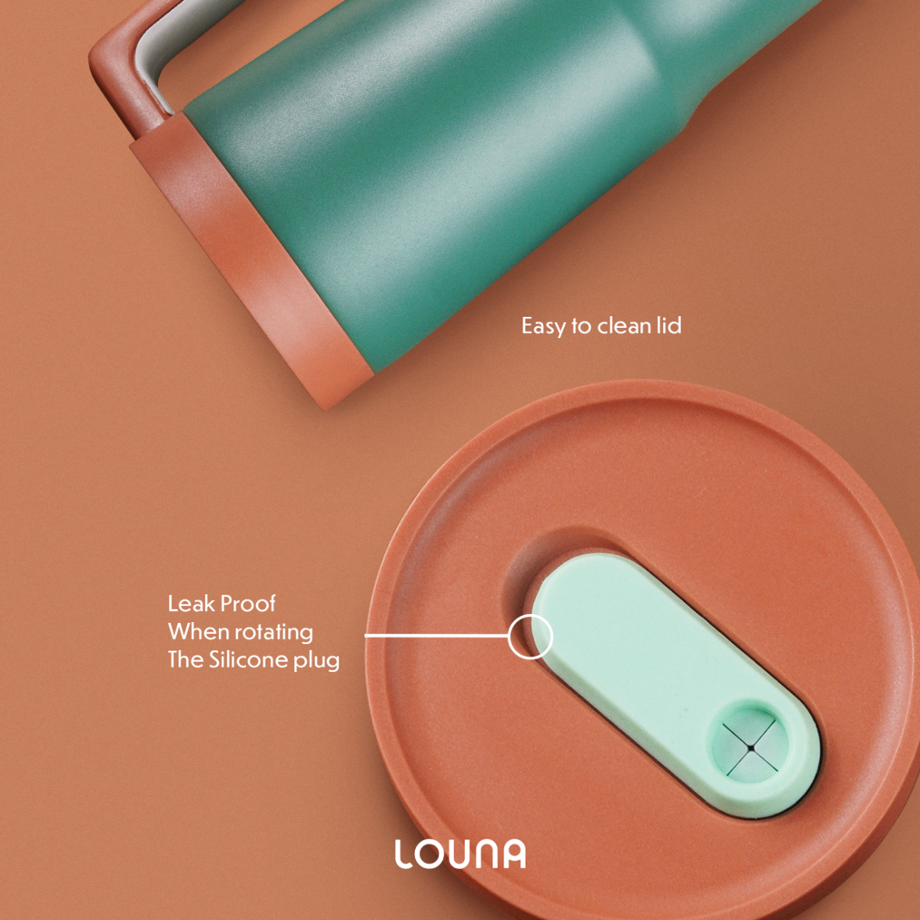 Louna LO311 Classic Tumblr – 1200ml (Ocean / Forest / Sorbet) - Gambar 4