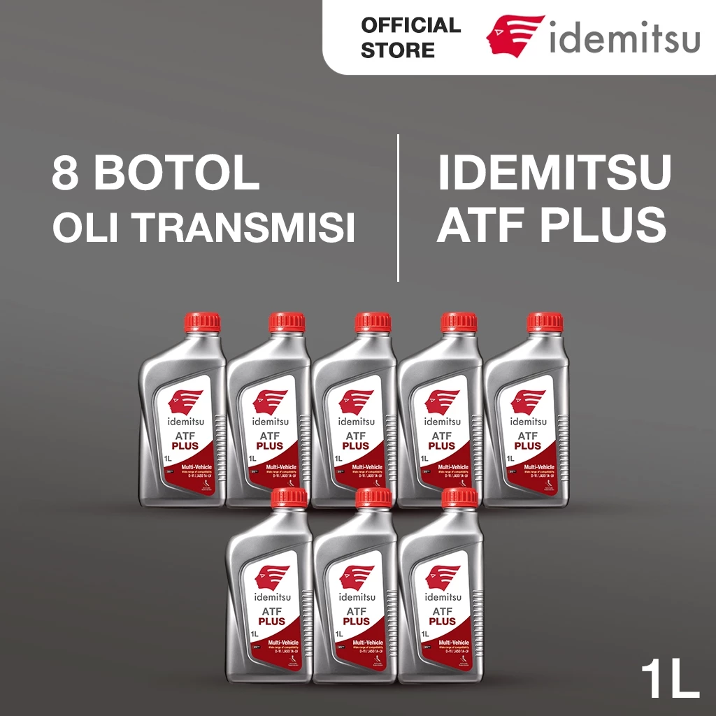 PAKET OLI Idemitsu Multi-Vehicle ATF PLUS 8 BOTOL OLI TRANSMISI