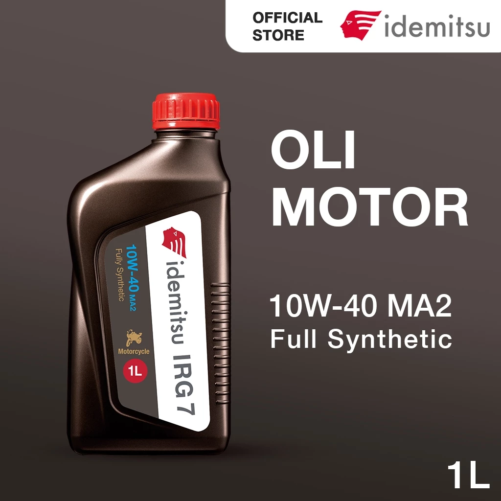 IDEMITSU IRG7 10W-40 MA2 Full Synthetic (1L) Motorcycle Oil (Oli Mesin Motor)