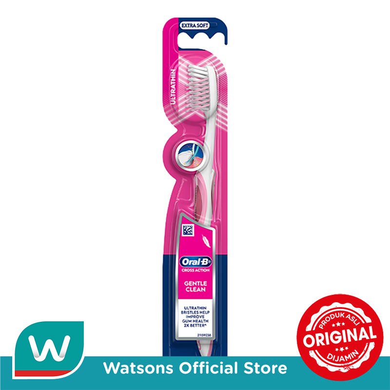 Oral-B Sikat Gigi Cross Action Ultra Thin 1'S - Gambar 2