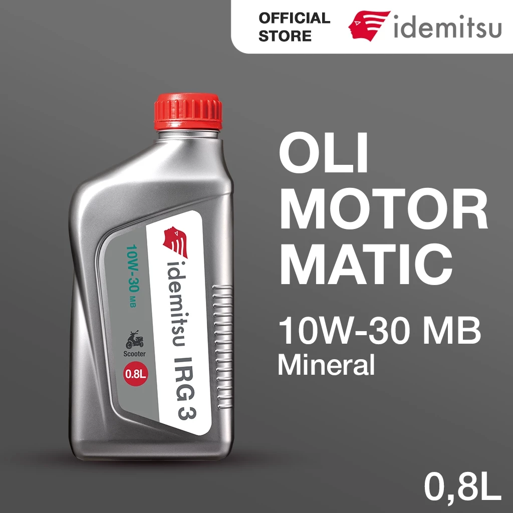IDEMITSU IRG3 10W-30 MB (M) (0.8L) Motorcycle Matic Oil (Oli Mesin Motor Matic)