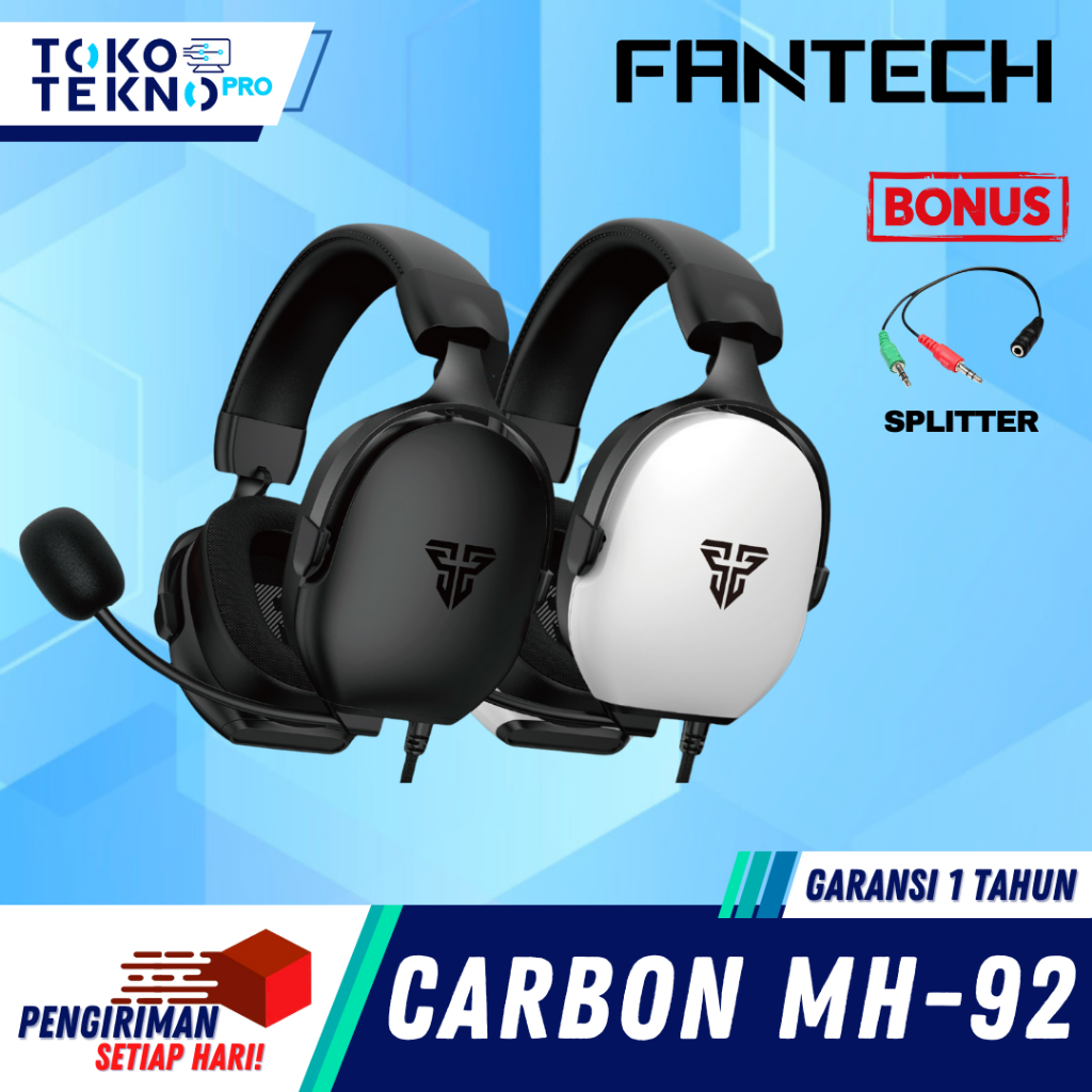Fantech Carbon MH92 / MH-92 Headphone Multiplatform Gaming Headset