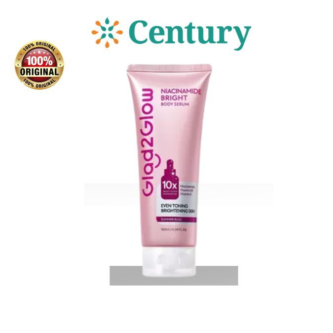 Glad2Glow Niacinamide Body Serum 180mL / Perawatan Tubuh / Body Serum - Gambar 3