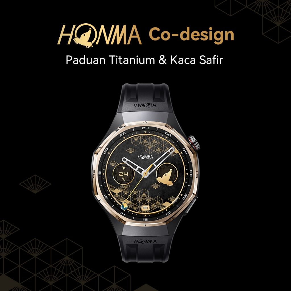 [8.8 s/d 20%*] Honma x HUAWEI WATCH GT 6 Pro Smartwatch l Professional Golf / Shot Distance & AI Caddie - Gambar 4