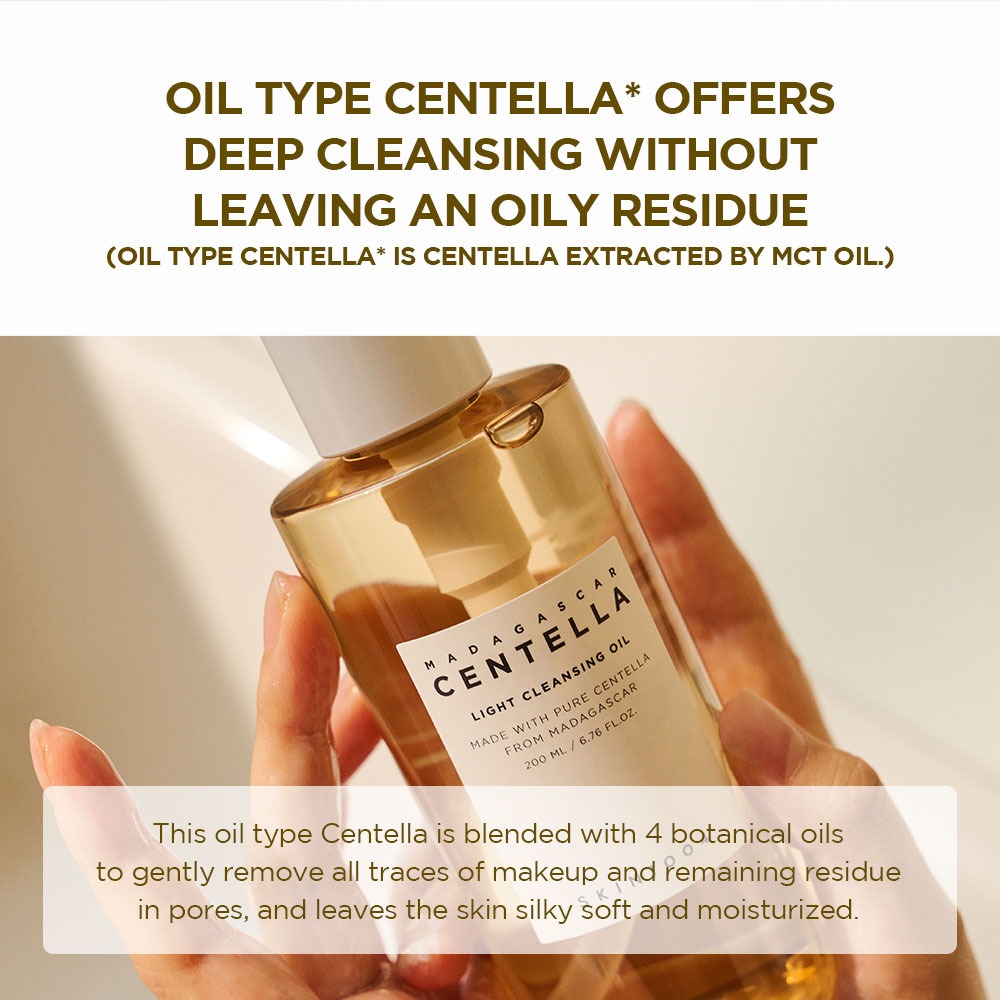 [SPECIAL 7.7 MAMYSARI] Madagascar Centella Soothing Cream 75ml + Madagascar Centella Light Cleansing Oil 200ml (+ free gift Centella Ampoule 30ml) - Gambar 2