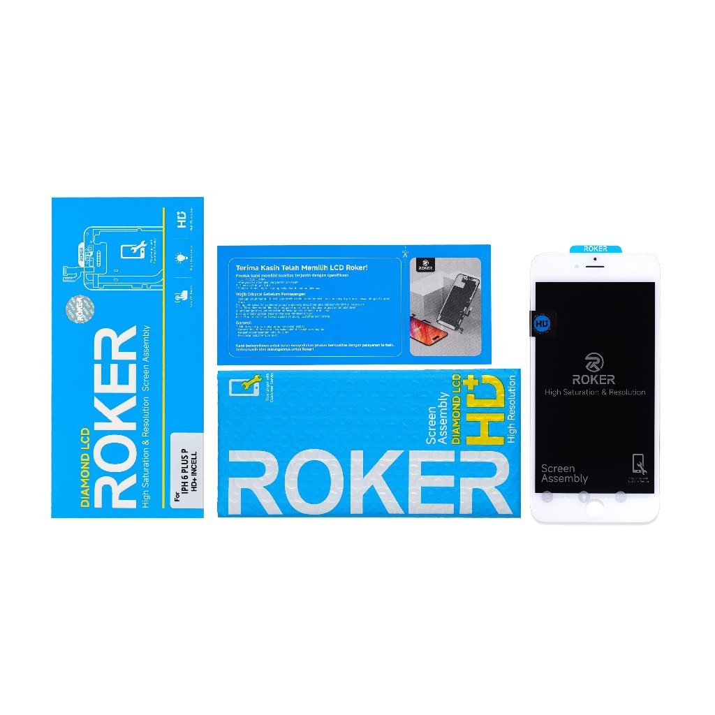 ROKER DIAMOND LCD TOUCHSCREEN IP 6S PLUS HD+ - Gambar 4
