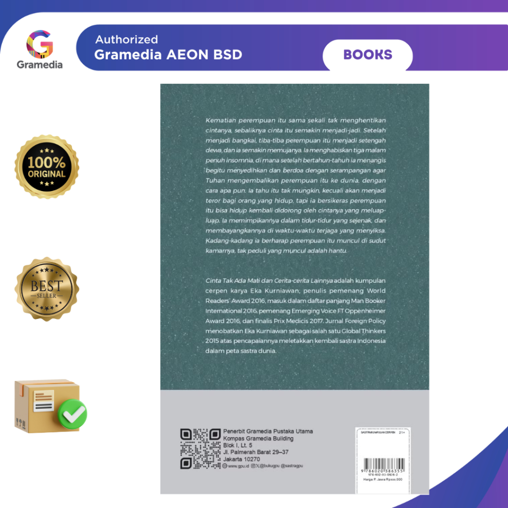 Cinta Tak Ada Mati (2026) - Gramedia AEON BSD - Gambar 3