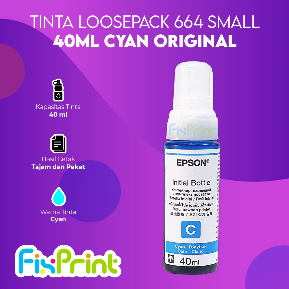 FixPrint Tinta 664 Original Refill Printer Epson L110 L210 L220 L300 L310 L360 - Gambar 4