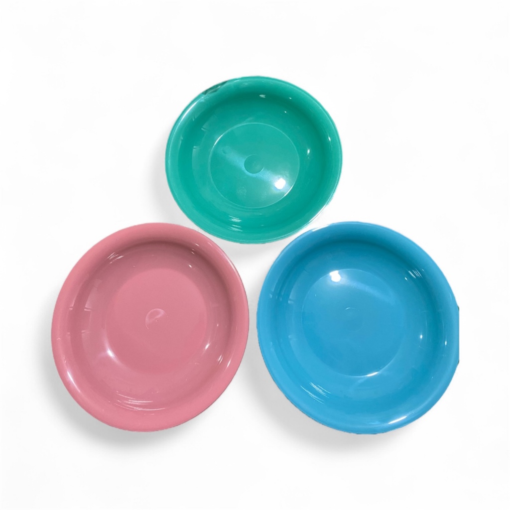 PUSAT17 PIRING PREMIUM LUSINAN UKURAN 8 PIRING LUSINAN NO 8 INCI 20.5CM 12PCS FOOD GRADE PIRING MAKAN PLASTIK BPA FREE PIRING LUSINAN PIRING SAJI BULAT BERKUALITAS PERLENGKAPAN DAPUR PLATE - Gambar 4