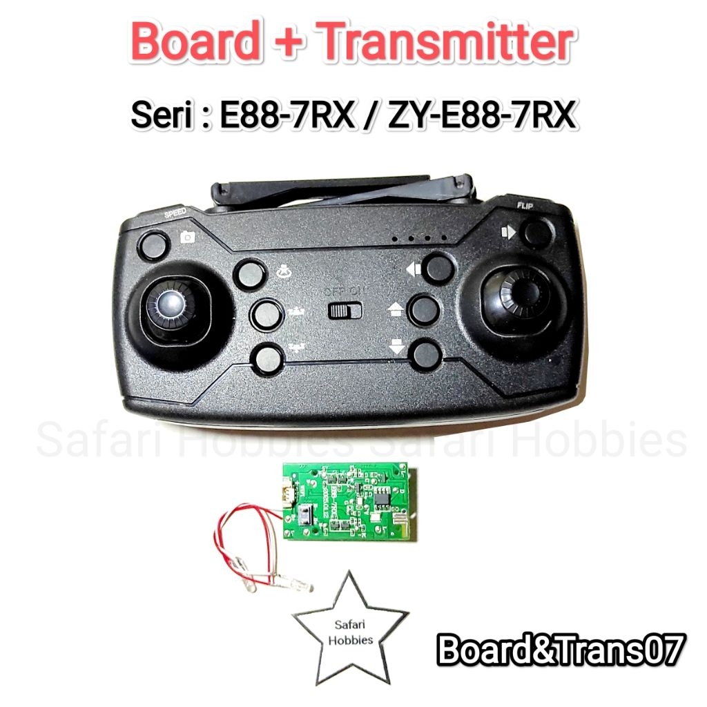 Pro Shoot D2 Drone Transmitter Board Receiver Package E88/ E88