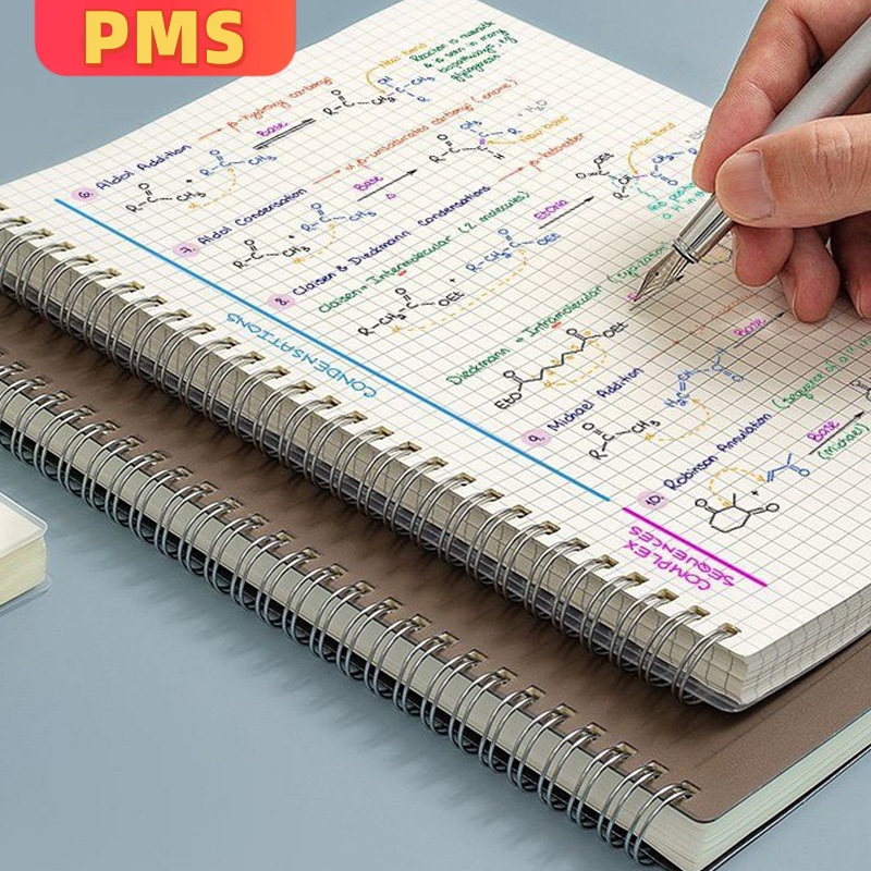 POPmaker Shop A5 Spiral Notebook 80 Lembar Bergaris