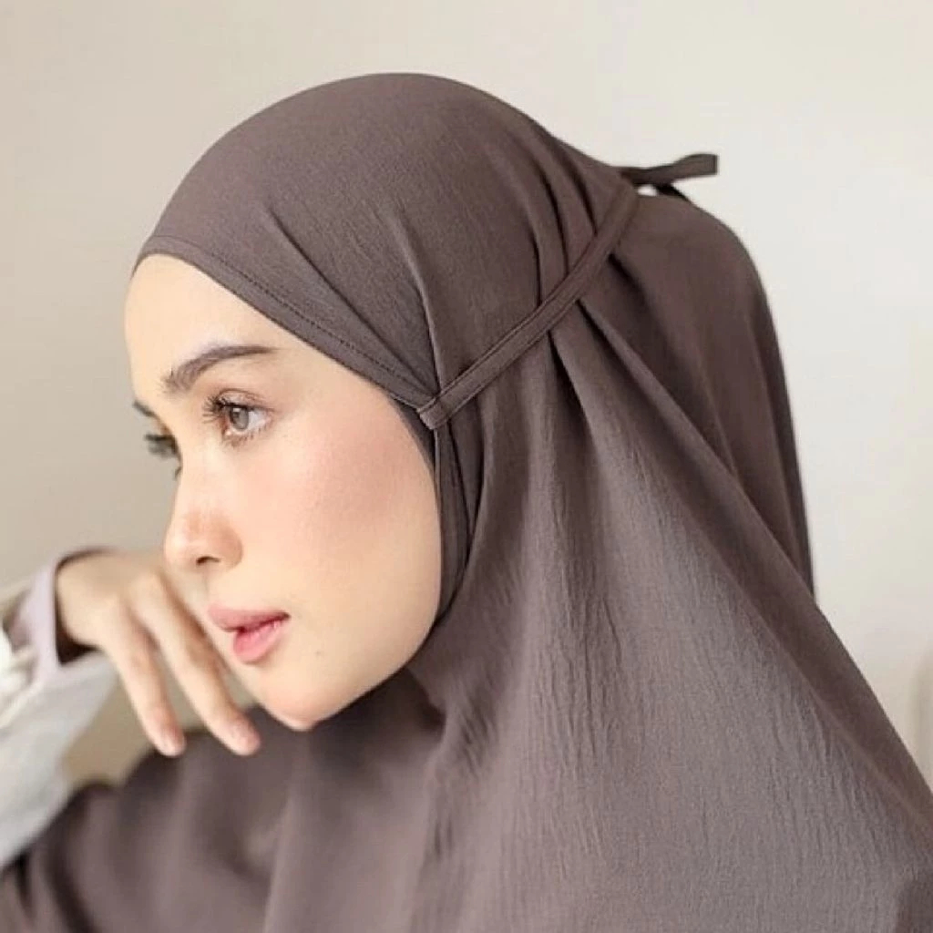 Disa Hijab - Bergo Cringkel Airflow Premium /Bergo Cringkle - Gambar 3