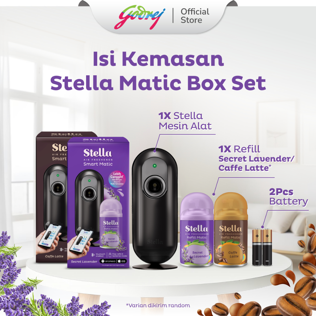 Stella Parfum'ist Smart Matic Device - Pengharum Pewangi Ruangan Otomatis - Gambar 2