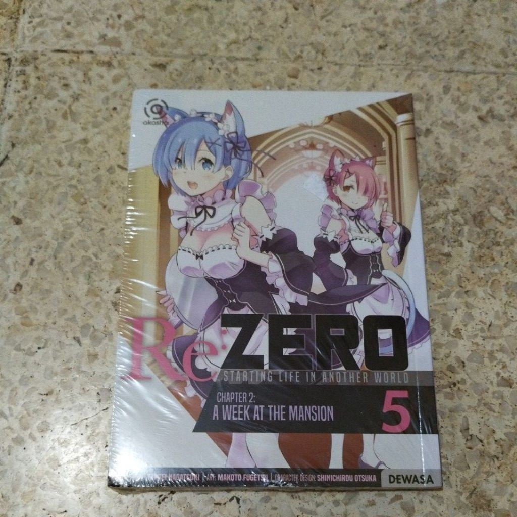 Re zero comic week in mansion chapter 2 number 5 | Shopee Singapore
