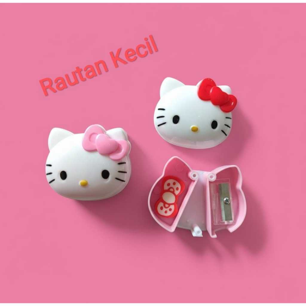Hello Kitty IM165 Pencil Sharpener + Eraser (Single) | Shopee Singapore