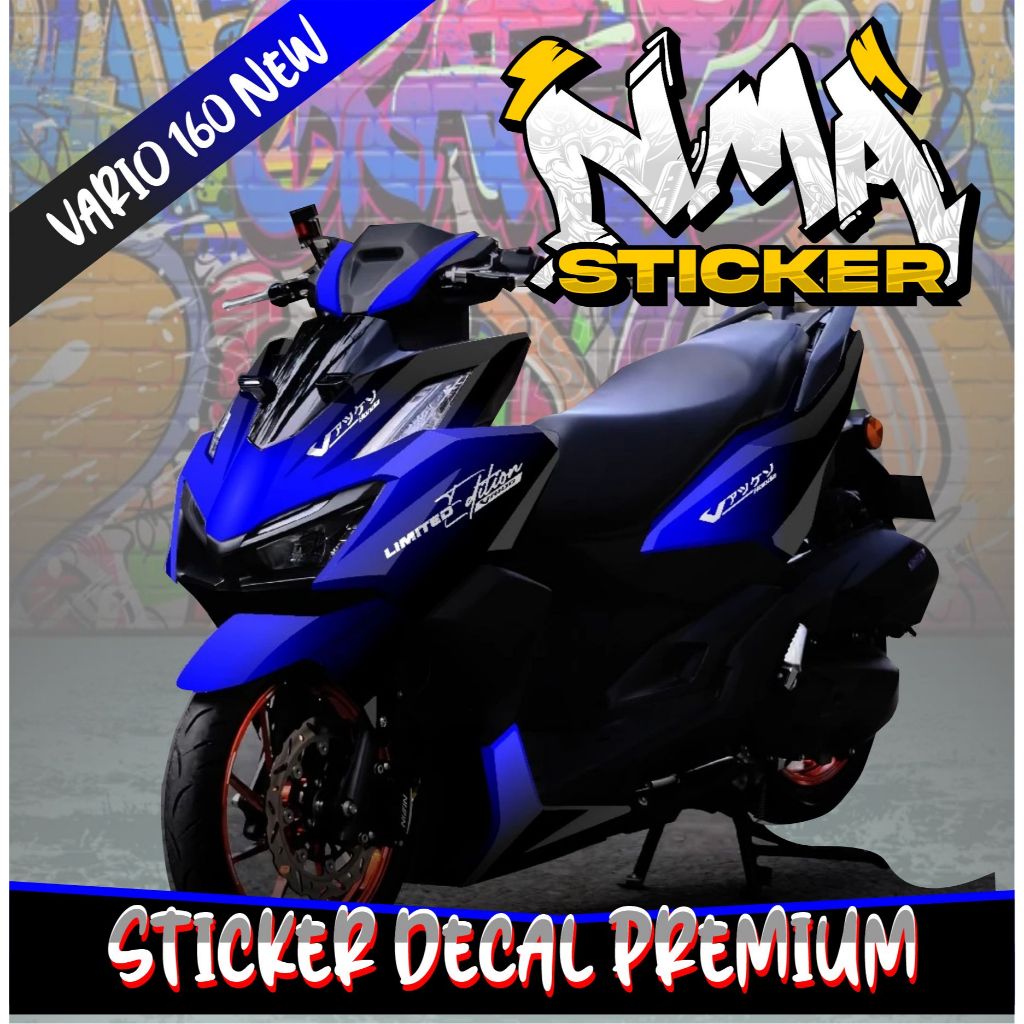 Decal Sticker Honda Vario New 160 Fullbody 2022 - Decal Sticker All New ...