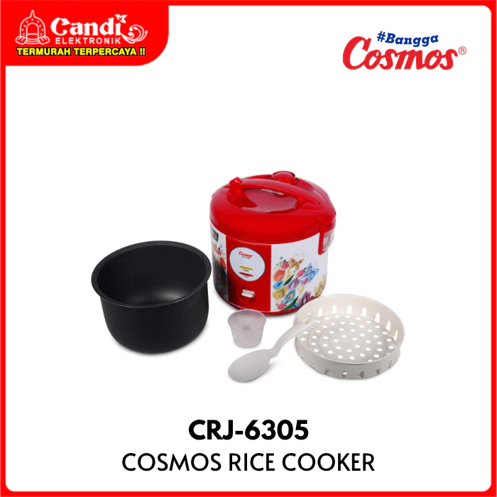 COSMOS Rice Cooker Penanak Nasi 2 Liter Harmond CRJ-6305 - Gambar 2