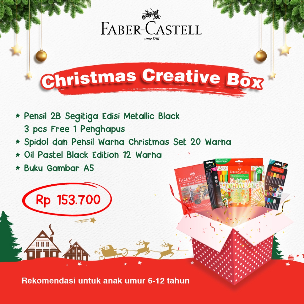 Faber-Castell  Paket Hampers Hadiah Natal - Gambar 4