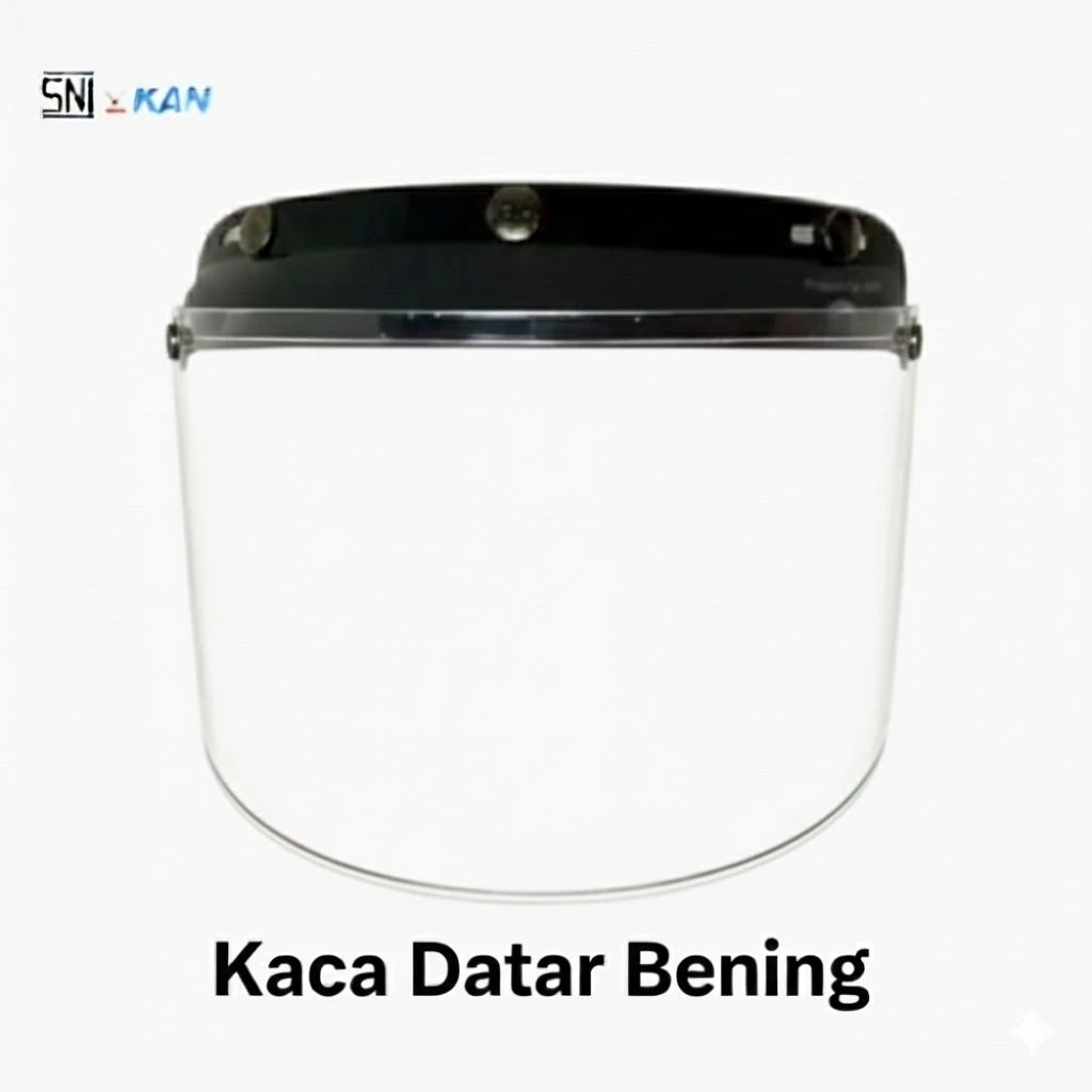 Helm Bivi Bogo Helm Retro Pria Wanita Dewasa Piliha Kaca dan Warna Helm Klasik SNI Vintage Premium - Gambar 3
