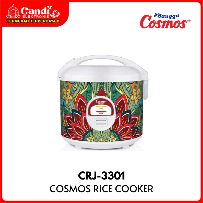 COSMOS Rice Cooker Magic Com 1,8 Liter CRJ-3301