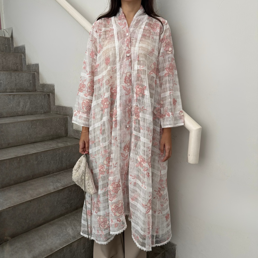 Nabo - Londiar Rose Women's Tunic/ Eid Clothing/ Tile Outer ...