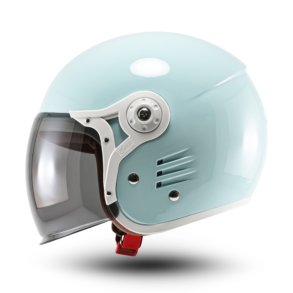 Helm Retro Bipplast Terbaru SNI Pria Wanita Solid FANTASY V2 - Gambar 4