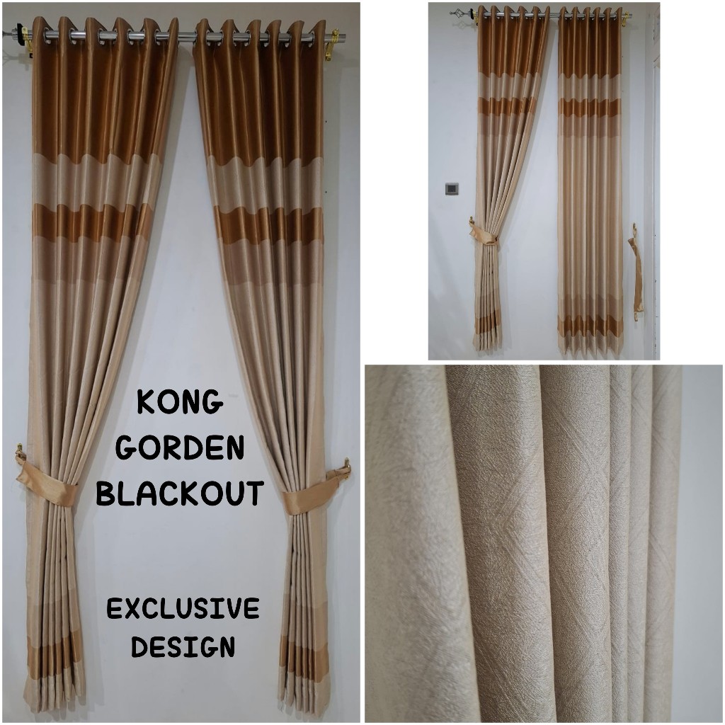 KONG GORDEN BLACKOUT KALE JULI TIMBER 6 GELOMBANG 12 LUBANG RING TINGGI 150 200 225 - Gambar 3