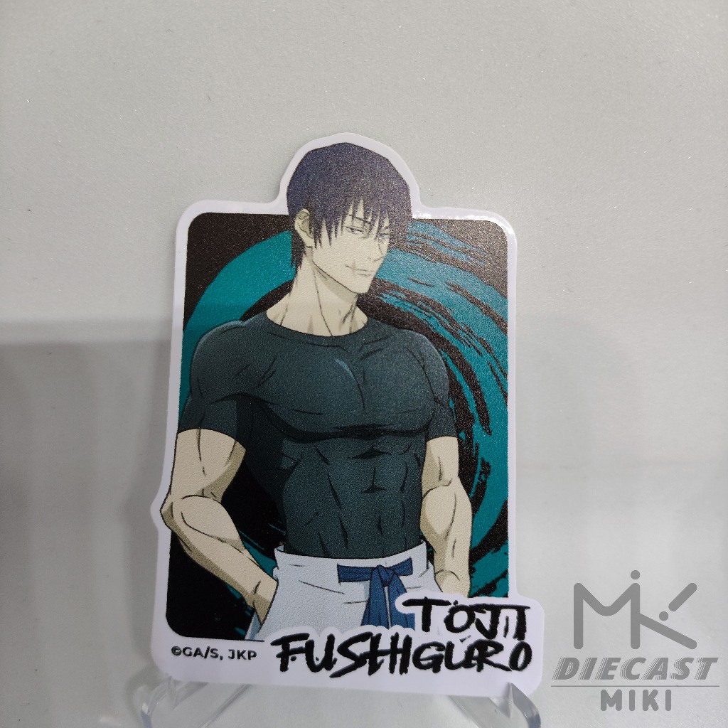 TOJI FUSUGURO STICKER SET HIDDEN INVTORY COLLECTIBLE STICKERS LIMITED ...