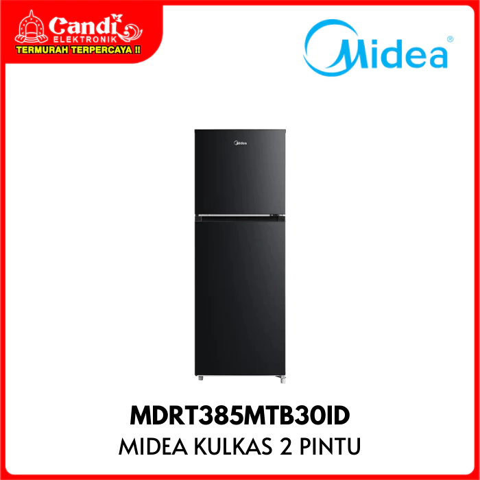 MIDEA MEET Kulkas 2 Pintu 266 Liter Multi Air Flow MDRT385MTB30ID